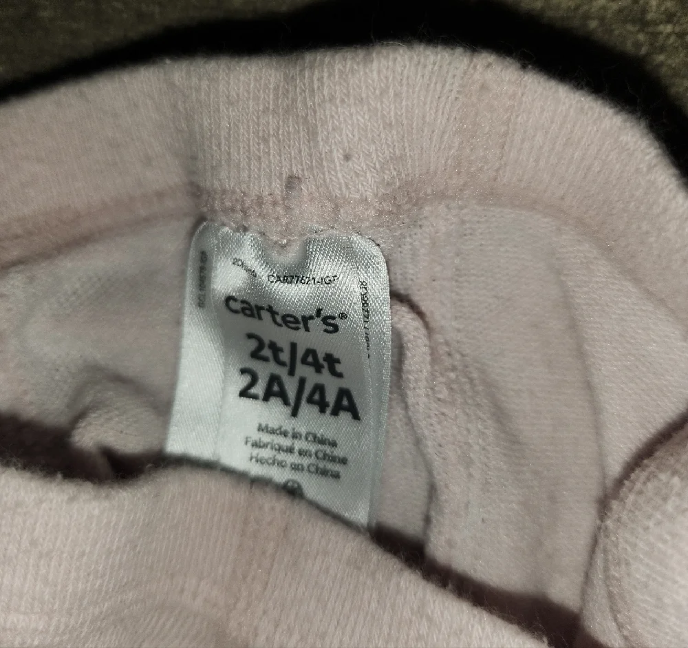 Carter's Soft White Kids Tights